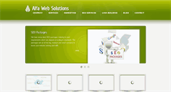 Desktop Screenshot of alfawebsolutions.com